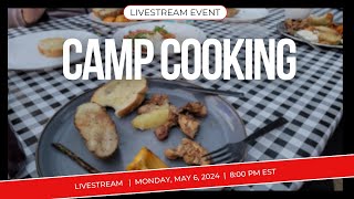 Livestream: Camp Cooking - TAB320 #TAB400 #TAGYOURIT