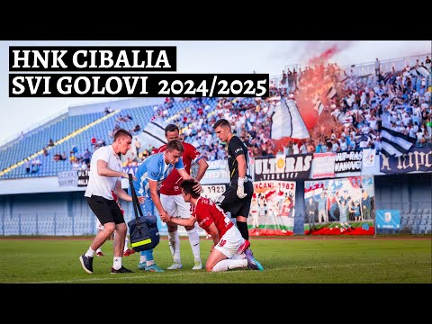 HNK Cibalia Vinkovci - Svi golovi iz sezone 2024/2025 (1.Nogometna Liga)