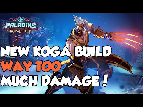 KOGA DOES WAY TOO MUCH DAMAGE! BEST FLANK IN THE GAME! - PALADINS VORA'S PACT