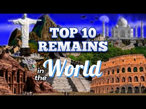 Top 10 Historical Remains Around the World😮 #explore #historicallandmarks | Explore with Asim