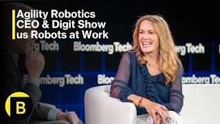 Agility Robotics CEO & Digit Show us Robots at Work