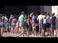 People Waiting In Line