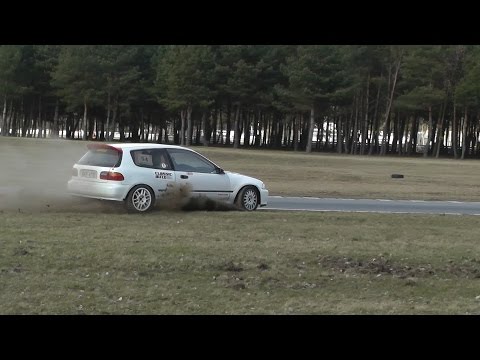 Bartosz Kleczewski, Honda Civic - III Super OES Tor Poznań - 25.03.2017