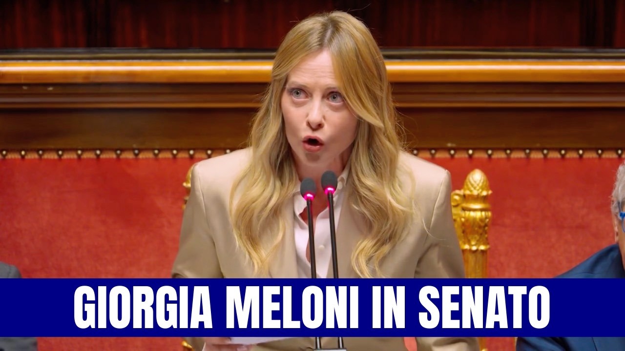 🔴 ULTIM'ORA - LE COMUNICAZIONI DI GIORGIA MELONI IN SENATO IN VISTA DEL CONSIGLIO EUROPEO