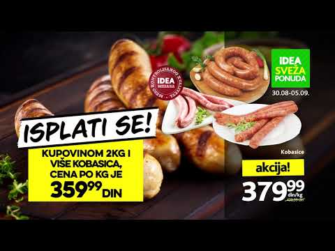 IDEA | Sveža ponuda 30.08 - 5.09.2019.