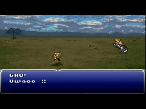 Final Fantasy VI (PS1) Part 9 Gau & Town of Mobliz