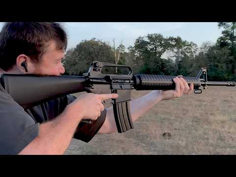 Shooting the Retro 80's AR15 from Bushmaster