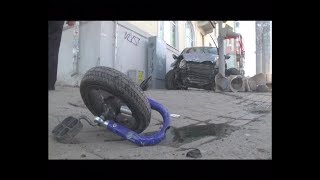 Honda снесла пешеходов на тротуаре ул. Фурманова / Новости