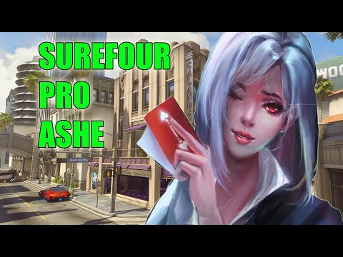 SUREFOUR PRO ASHE GAMEPLAY - GRAND MASTER OVERWATCH SEASON 22