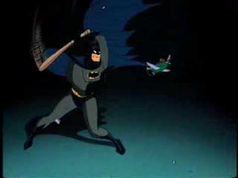 They don't call him the batman for nothing!