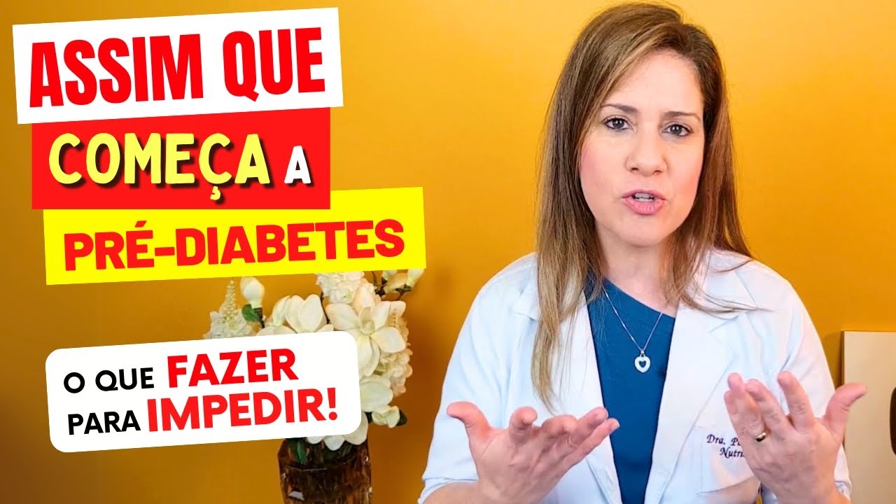 ASSIM COMEÇA A PRÉ-DIABETES! Causas e O QUE FAZER RÁPIDO para IMPEDIR!