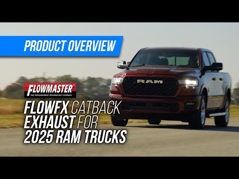 Flowmaster FlowFX Cat-Back Exhaust System for 2025 Ram Trucks