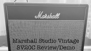 Marshall Studio Vintage SV20C Review/Demo: A Classic Rock Machine!