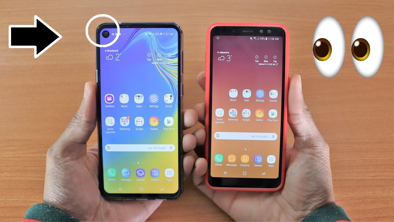 Samsung Galaxy S10e Vs Galaxy A8 2018 Gaming Test