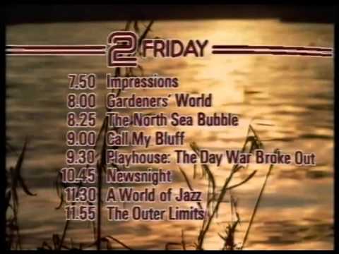 BBC 2 Closedown 1981