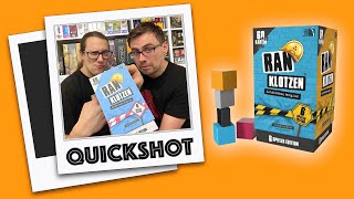 #Quickshot - Ranklotzen (Denkriesen 2023) | Ein Spiel für echte Hochstapler!