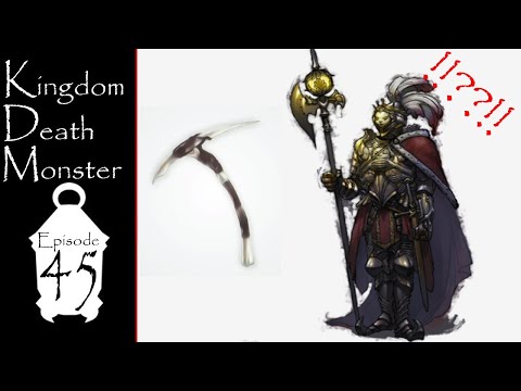 Kingdom Death Monster Let's Play: S1E45 – Did you bring a pickaxe to a King's Man fight!?