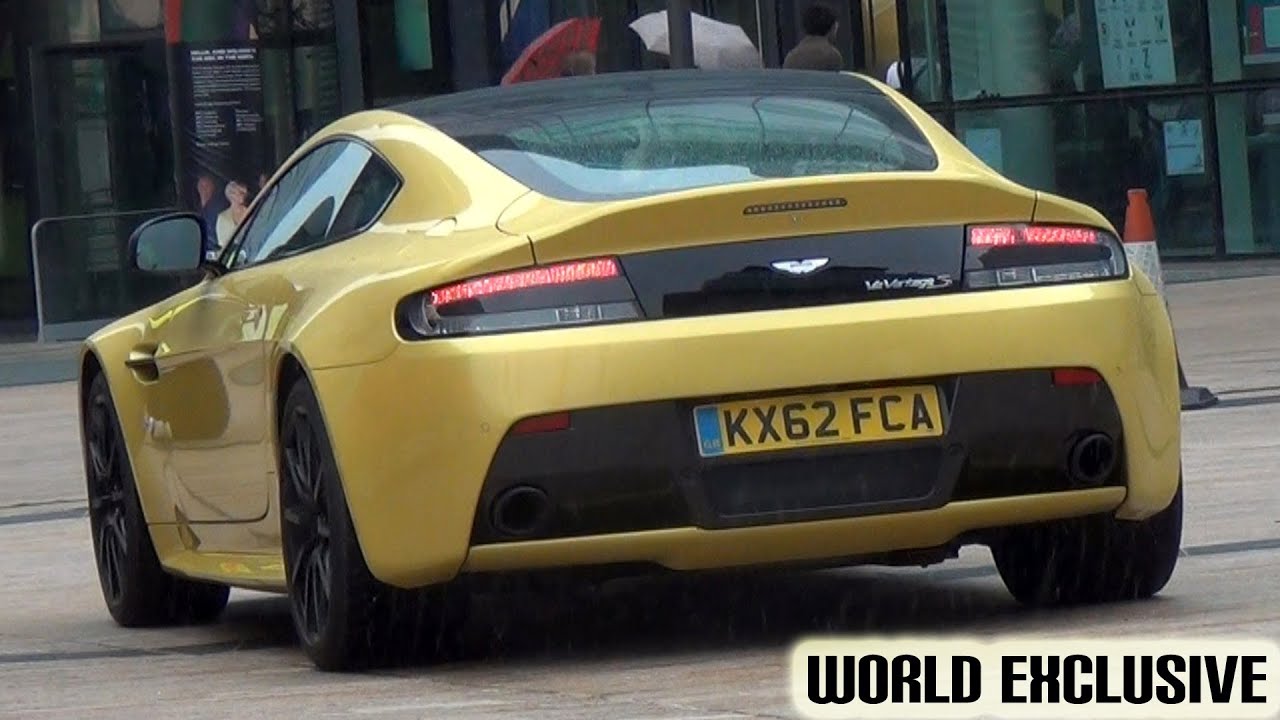 Aston Martin V12 Vantage S Rev, on the road!!!