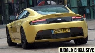 Aston Martin V12 Vantage S Rev, on the road!!!