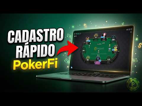 Tutorial em vídeo: Como criar conta na PokerFi (Versão Desktop)