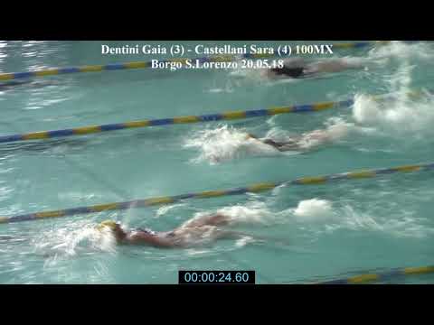 Dentini Gaia - Castellani Sara 100MX - Borgo S.Lorenzo 20.05.18