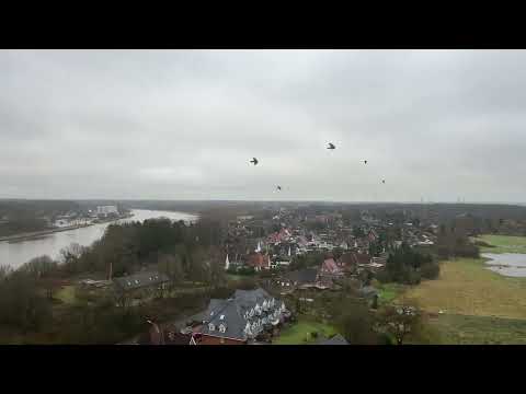 Rendsburg Nord-Ostsee-Kanal Brücke Fahrt mit dem Zug über den Kanal