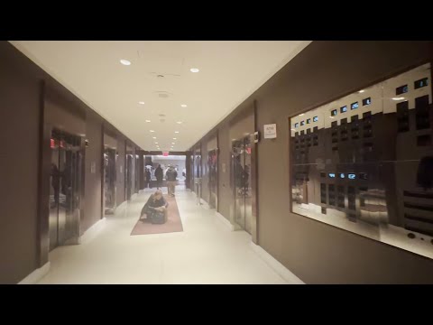 Otis Elevonic 401 Low-Rise Elevators at the Crowne Plaza Times Square Manhattan in New York, NY