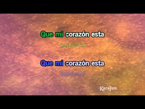 Karaoke Colgando en tus manos (salsa) - Carlos Baute *