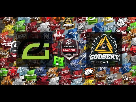 CS:GO Godsent vs Optic Gaming // ELEAGUE Atlanta Major 2017 FINALS
