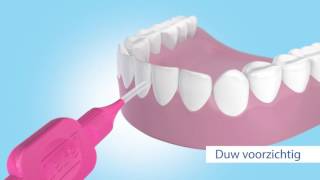 فرش مابين الأسنان ناعمة  IDB PINK