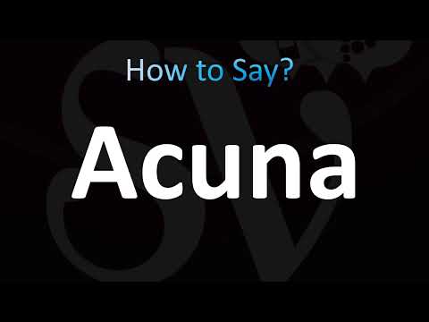 How to Pronounce Acuna (CORRECTLY!)