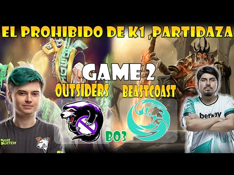 BEASTCOAST vs OUTSIDERS [GAME 2] BO3 - " HECTOR VS RAMZES666 " - PGL Arlington Major 2022 DOTA 2