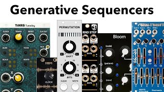 Video thumbnail for Generative sequencers by John Schussler