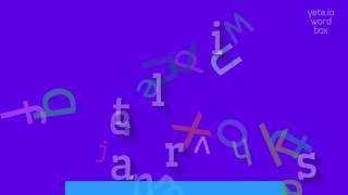 How to say "entrails"! (High Quality Voices)