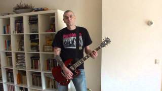 MISFITS - HORROR BUSINESS (guitar cover)