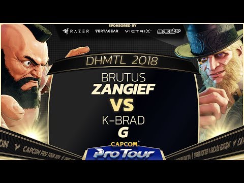 Brutus (Zangief) vs K-Brad (G) - DH Montreal 2018 Pools - SFV - CPT 2018