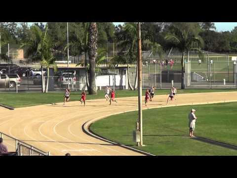 FSG 200m at Newport Harbor 3-26-15 - Los Alamitos Girls