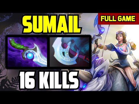SumaiL- practicing in EU pubs - MID Mirana DPS Build vs Raidboss Bristleback