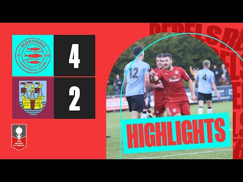 PEARCE NETS BRACE IN SIX GOAL THRILLER | Worthing 4-2 Weymouth | Highlights