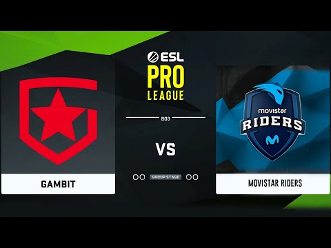 🔴 [ RU ] Gambit / Players vs Movistar Riders bo3 ESL Pro League Season 15 2022