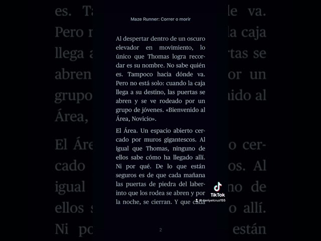 Vídeo relacionado con Febre letal. El corredor del laberint 5 (Ficció)