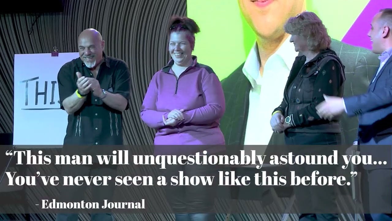 Promotional video thumbnail 2 for Jeff Newman: Corporate Mentalist, Magician, Entertainer