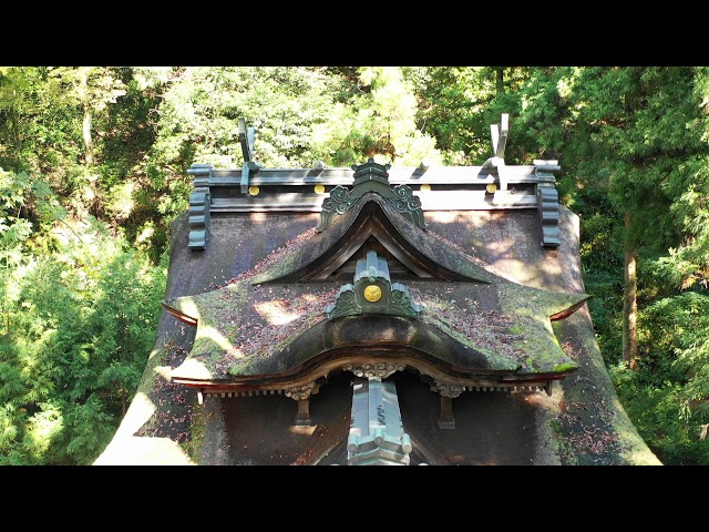 ドローン空撮 岡太神社・大瀧神社 (福井県越前市大滝町)