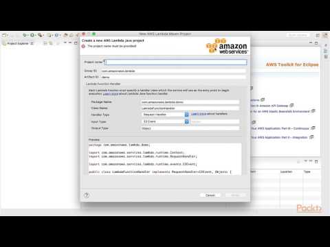 Learning AWS Lambda Getting Started with Eclipse and the AWS Eclipse Plugin | packtpub com