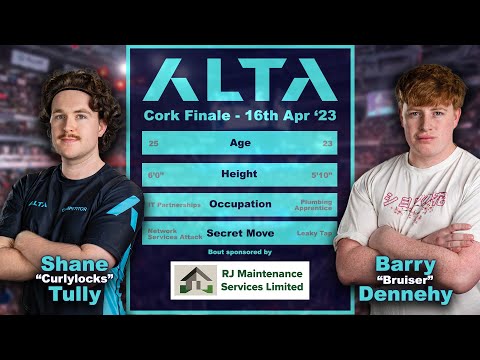 Alta 10 Cork Finale - Shane Tully v Barry Dennehy