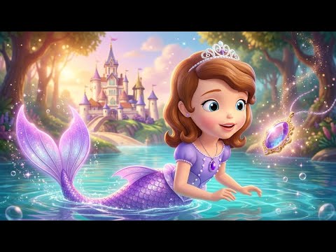 Sofia Turns into a MERMAID! Gone Wrong 🧜 ♀️ The Forbidden Pearl Mystery  | Sofia the First Animation