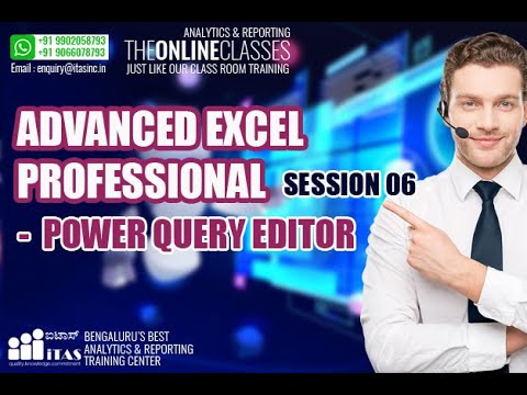 Advanced Excel Pro | Session 06 | POWER QUERY EDITOR