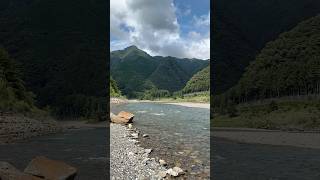 和歌山県・世界遺産 熊野川🏞️癒される清流と山々 #japan #travel #和歌山