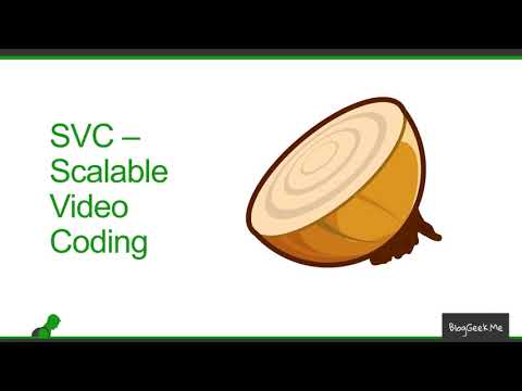 Live Video Communications: Video Coding Using SVC