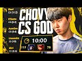 CHOVY Taking OVER EUW SOLOQ...*100CS LEAD???*